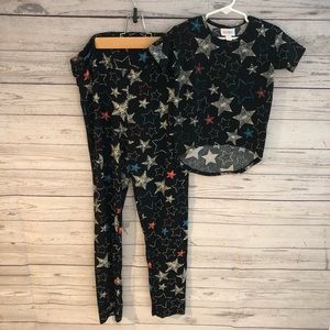 Lularoe Mommy&Me Americana TC 2T